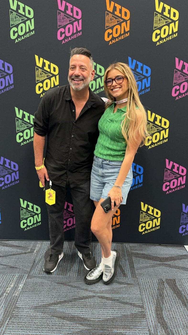 Marc and Charli D’Amelio at VidCon Anaheim